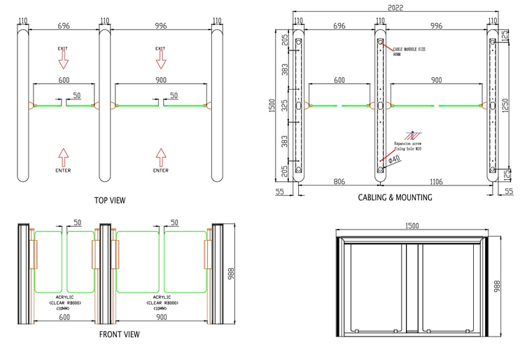 Engineering Dimensions CAD (753 × 503 mm)